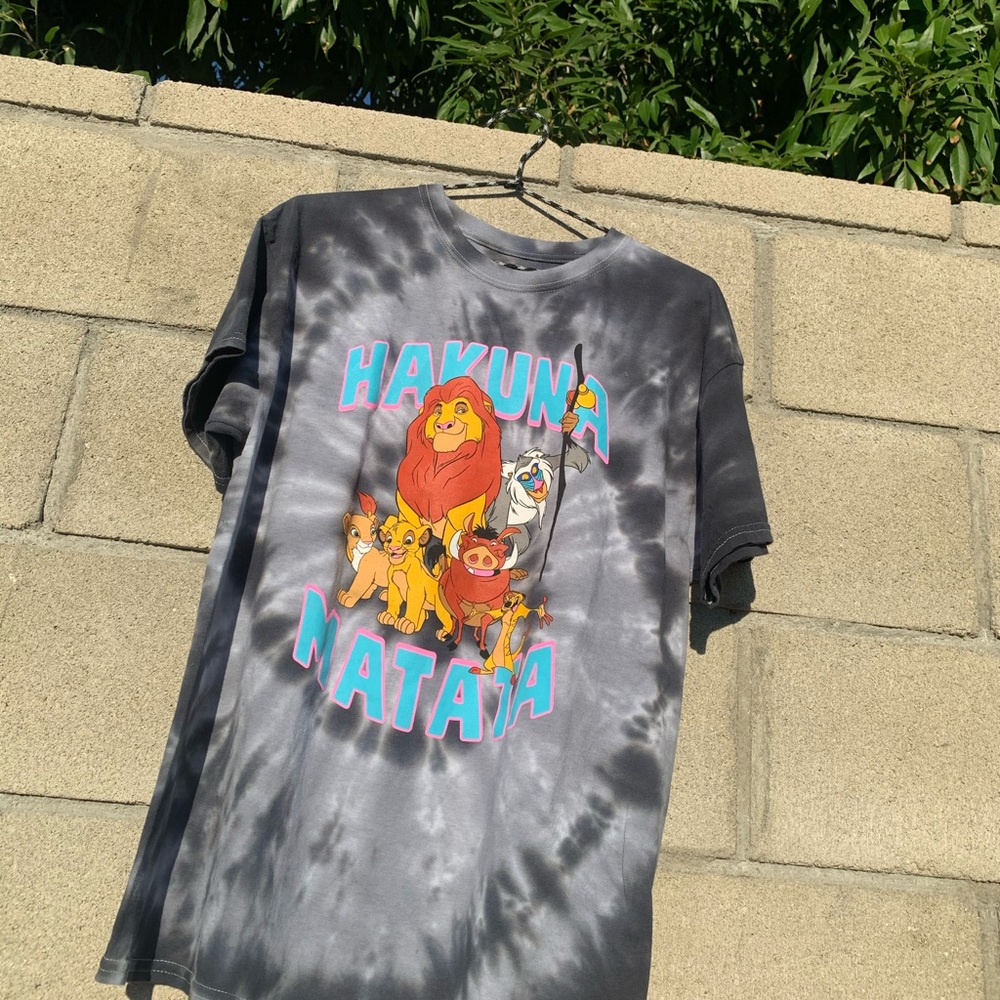 Hakuna Matata tie dye t-shirt